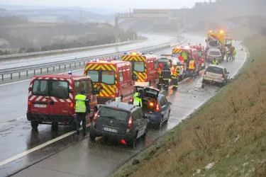 Puy-de-Dôme : plusieurs accidents sur l'A89 à cause de la neige