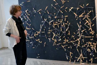Annick Doideau, artiste peintre et plasticienne, investit les murs des salles Hélion