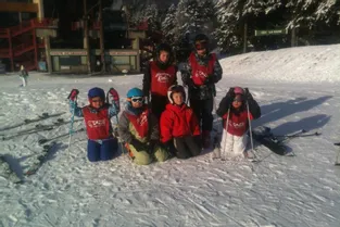 Une belle saison pour la section ski enfants de l’amicale laïque