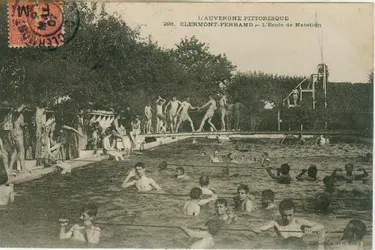 Au début du XXe siècle, la natation faisait déjà partie des activités estivales des Clermontois