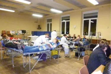 58 donneurs à la collecte de sang