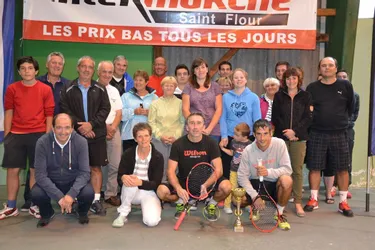 Le tournoi d’été du Tennis-Club Saint-Flour a pris fin dimanche