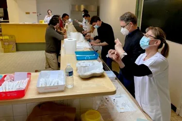 641 nouvelles personnes ont reçu une première dose de vaccin