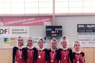 Gymnastique : la Cantalienne a participé aux championnats régionaux