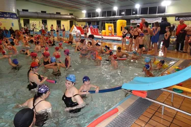 La manifestation était organisée, samedi dernier à la piscine municipale, au bénéfice de l’Unicef