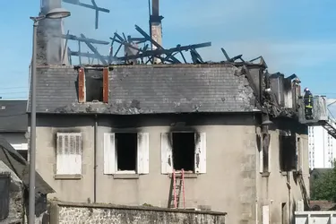 Un immeuble en feu au coeur de Guéret : l'incendie volontaire confirmé (Mise à jour)