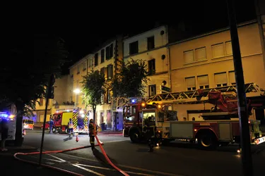 Le feu se déclare dans la cuisine de l'appartement, boulevard Cote-Blatin