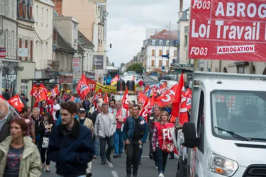 450 manifestants contre la loi Travail à Montluçon