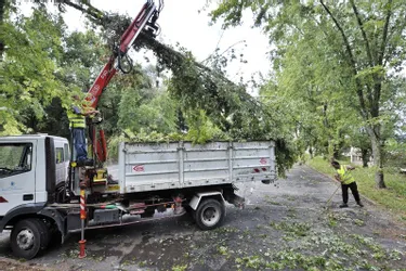 Chutes d'arbres et inondations en Corrèze : 8.000 foyers privés d'électricité