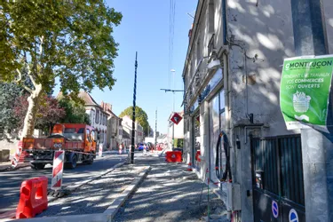À Montluçon, commerçants et riverains de la rue Paul-Constans attendent de pied ferme la fin des travaux