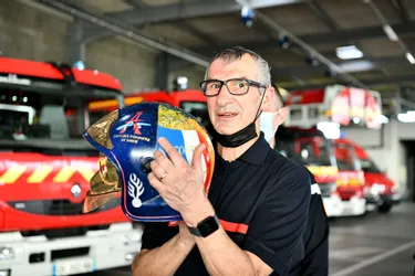 Jean-Michel Malbec, 49 ans sous l'uniforme des pompiers, a fait sa dernière garde à Brive
