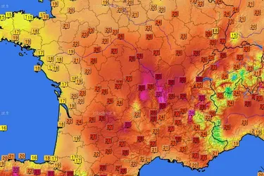 L'Auvergne dans les lieux les plus chauds de France