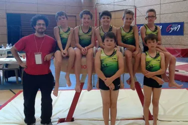 Gymnastique : une 2e place pour les benjamines de Gannat