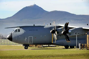 L’avion A400M à l’AIA pour une opération de maintenance