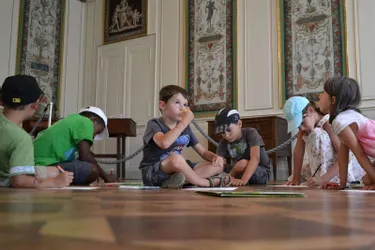 Durant l’été, les enfants partent à la découverte du château-musée