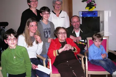 Paulette Allagnat, centenaire sans en avoir l’air