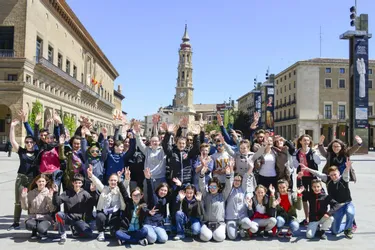 Les collégiens de Saint-Joseph en Espagne