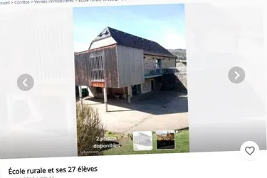 En Corrèze, des parents d'élèves mettent en vente leur école sur le Bon Coin