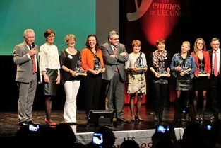 Remise des trophées Femmes de l’économie Auvergne, Rhône-Alpes et Genevois, hier, à Clermont