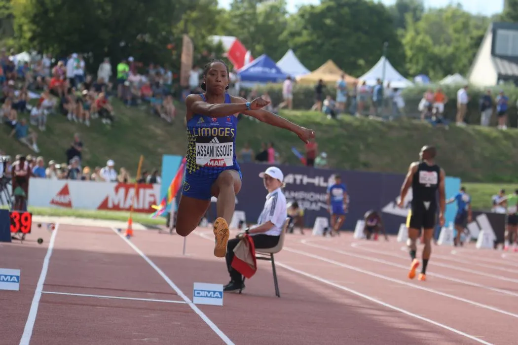 Fin de carrière pour Jeanine Assani-Issouf (Limoges Athlé), octuple ...
