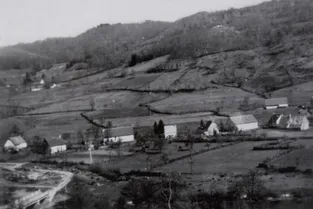 La mise en eau du barrage de Bort-les-Orgues en 1951