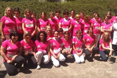 41 femmes de l’hôpital de Thiers courront à la Clermontoise