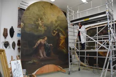 Deux œuvres classées monuments historiques restaurées dans un atelier d'Issoire