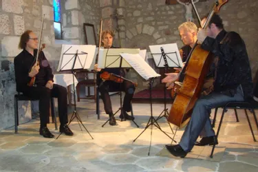 Concert éblouissant du Quatuor Louvigny