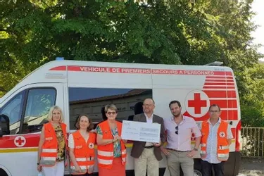 Généreux don pour la Croix-Rouge de Moulins