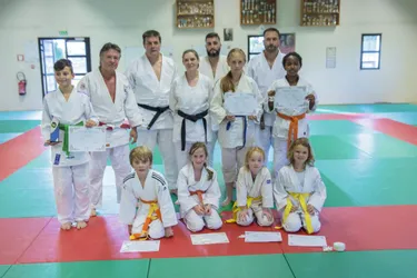 Des nouvelles ceintures pour les judokas