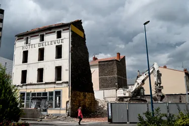 Connu de tous à Clermont-Ferrand, l'hôtel Bellevue détruit pour un projet immobilier de 70 logements
