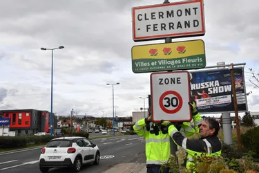 Clermont-Ferrand, ville à 30 km/h : cinq points pour tout savoir et la carte avec les limitations de vitesse