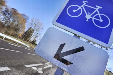 Une nouvelle portion de vélo-route inaugurée sur la commune de Roannes-Saint-Mary