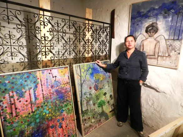 Raquel Crispim expose aux Caves de la Halle - L'Yonne Républicaine