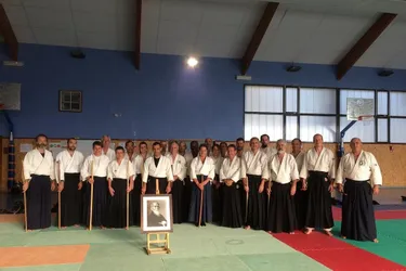 Les enseignants d’aïkido en stage