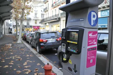 Le stationnement gratuit l'après-midi dans le centre-ville de Vichy jusqu'à Noël