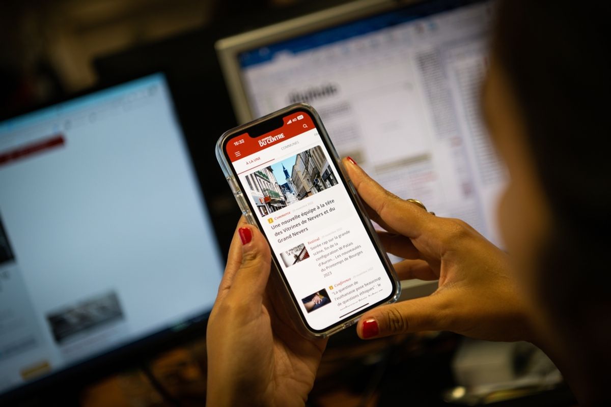 Comment partager les informations du "Journal du Centre" sans tomber