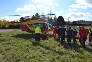 Un jeune homme évacué en hélicoptère après une chute à VTT