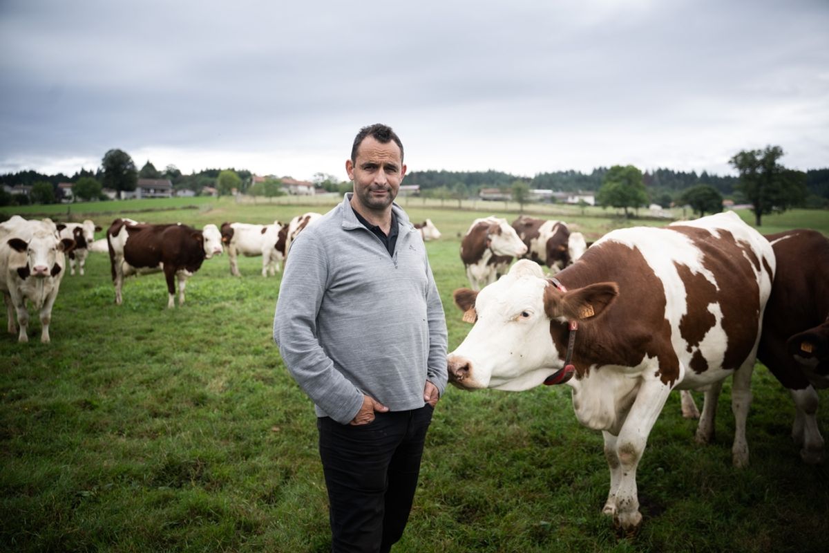 L’éleveur puydômois David Chauve porte haut la voix des agriculteurs : « Le syndicalisme, c’est entretenir des convictions de fond »