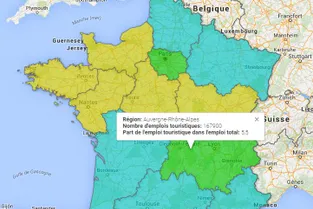 Que pèse le tourisme dans l'économie d'Auvergne-Rhône-Alpes ?