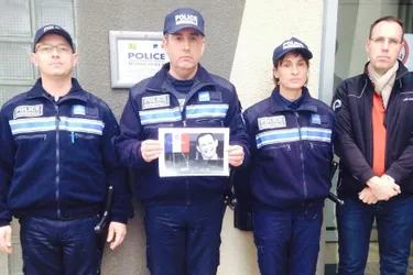 L‘hommage de la police municipale à leur collègue tué dans le Var