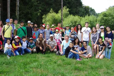 Pendant 10 jours, 35 enfants de différentes nationalités ont passé des vacances en Livradois