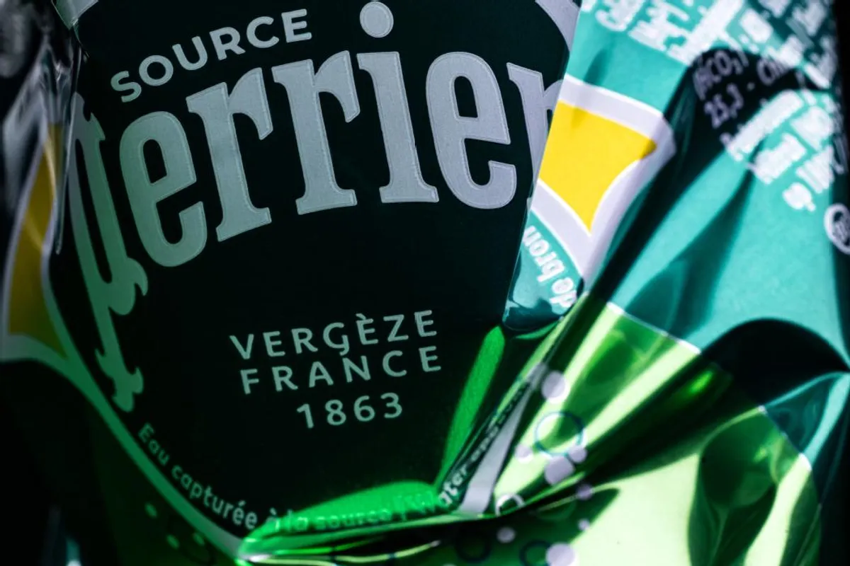 Bouteilles Perrier et installations à Vergèze