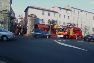Un incendie d'origine accidentelle dans un appartement du centre-ville d'Issoire (Puy-de-Dôme)