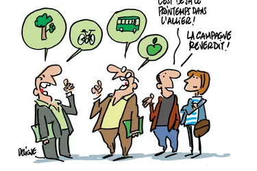 Vichy, Moulins, Montluçon... En 2020, les candidats aux municipales se mettent tous au vert