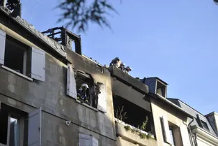 Violent incendie dans le centre-ville de Brive, quinze appartements sinistrés