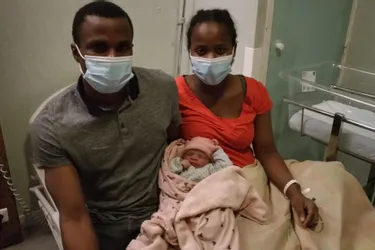 Naya, née le 1er janvier à la maternité de Tulle, est le premier bébé corrézien