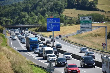 Près de 6 km de bouchons sur l'autoroute à hauteur de Brive (Corrèze) : mieux vaut éviter le secteur
