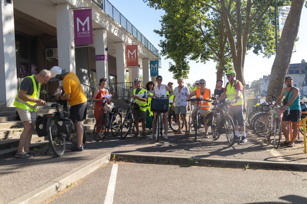 La pratique du vélo face au réchauffement climatique : une expérimentation a été menée à Nevers