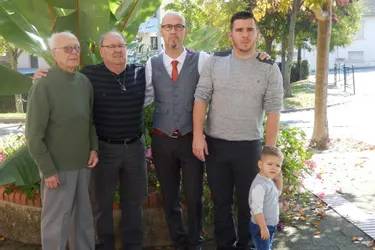 La famille Bierel réunie pour les 70 ans de Serge